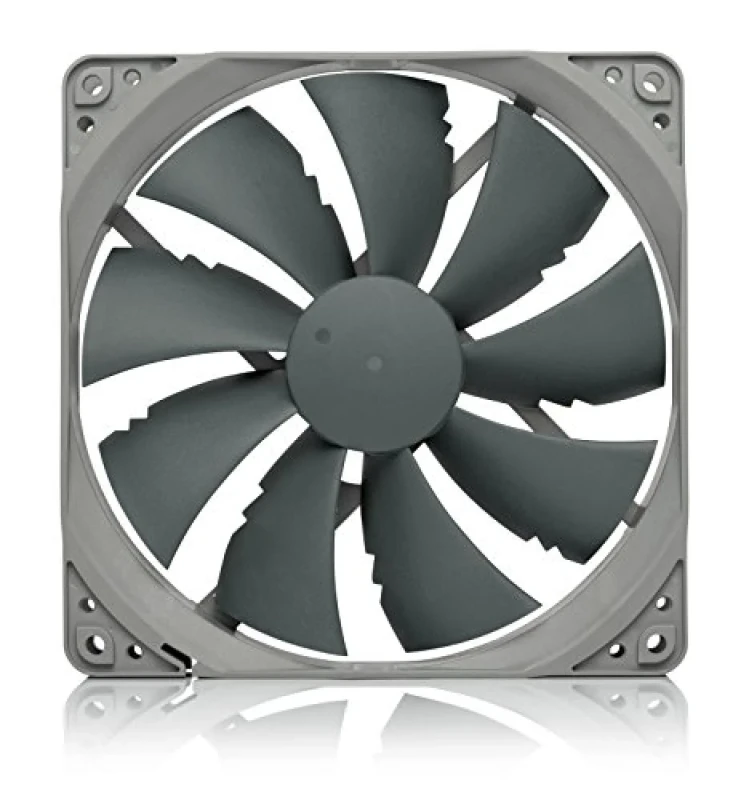 Noctua P14s redux-1200 PWM - Size140 mm, Airflow64.92 CFM Side Panel, Noise Level19.6 dB External Volume, Black / Gray Color - 140mm PWM fan, 19.6 dB, 64.92 CFM Airflow, 350 - 1200 RPM, Black / Gray Color - Featured Image