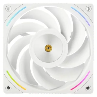 Thermalright TL-K12RW - 120mm PWM fan, 27 dB, 69 CFM Airflow, 2150 RPM, White Color