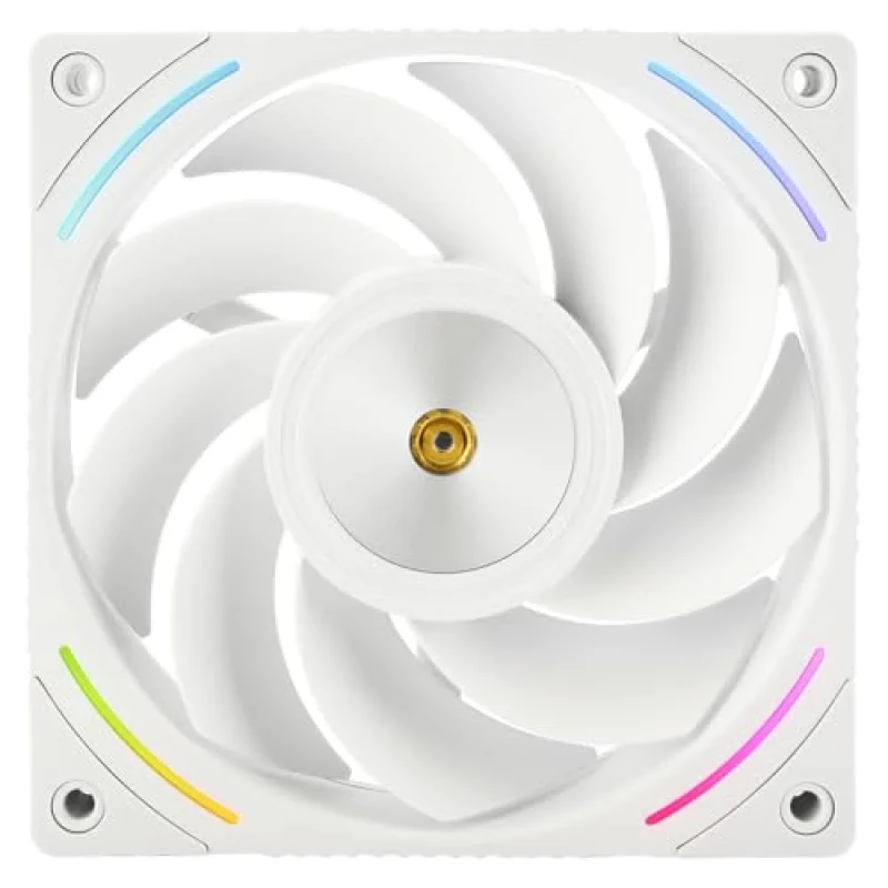 Thermalright TL-K12RW - 120mm PWM fan, 27 dB, 69 CFM Airflow, 2150 RPM, White Color - Featured Image