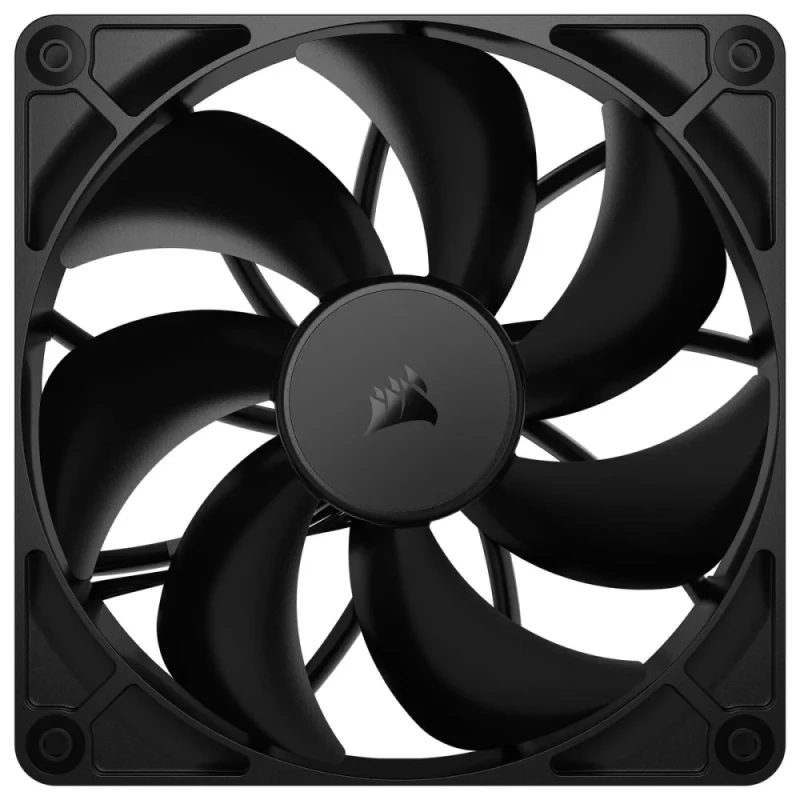 Corsair RS140 - 140mm PWM fan, 10 - 36 dB, 14.6 - 95.5 CFM Airflow, 330 - 1700 RPM, Black Color - Featured Image