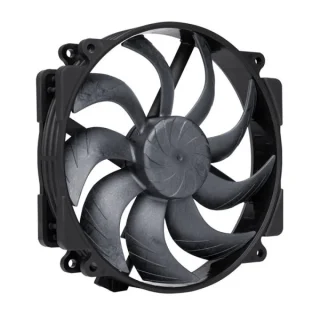 Noctua NF-A14x25r G2 PWM chromax.black - 140mm PWM fan, 0 - 24.8 dB, 0 - 91.58 CFM Airflow, Black Color