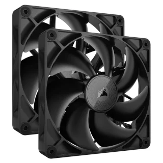 Corsair iCUE LINK RX140 2-Pack - 140mm fan, 10 - 36 dB, 18.1 - 95.7 CFM Airflow, 1700 RPM, Black Color