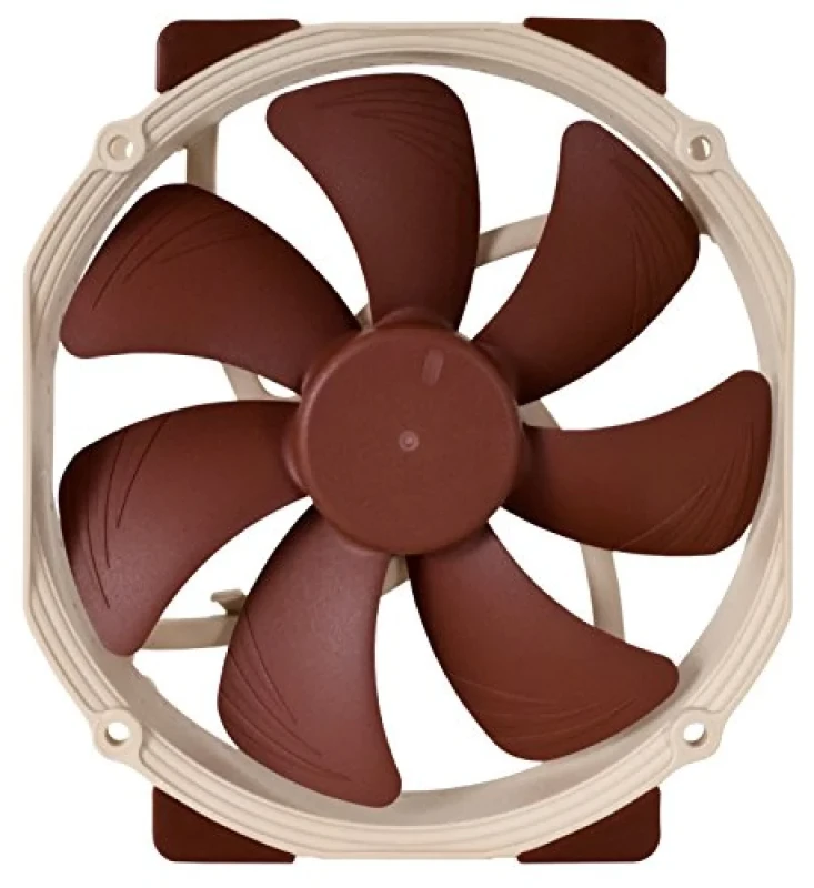 Noctua A15 PWM - Size140 mm, Airflow Side Panel, Noise Level13.8 - 19.2 dB External Volume, Brown Color - 140mm PWM fan, 13.8 - 19.2 dB, 900 - 1200 RPM, Brown Color - Featured Image