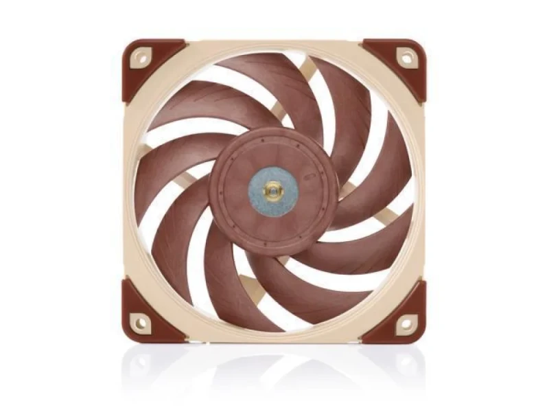 Noctua NF-A12x25 LS-PWM - 120mm PWM fan, 7.6 - 12.1 dB, 23.19 - 32.784 CFM Airflow, 450 - 900 RPM, Brown Color - Featured Image