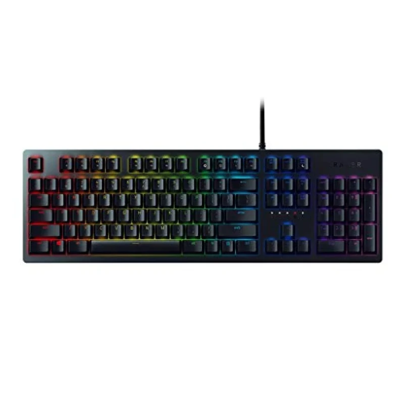 Razer Huntsman - Gaming Wired Keyboard, Razer Purple Switches, RGB Backlit, Black Color - Featured Image