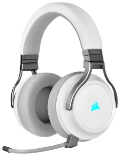 Corsair Virtuoso RGB - Gaming headset, Wireless, Microphone, 20Hz-40kHz, White Color