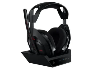 Logitech ASTRO A50 (GEN 5) - Gaming headset, Wireless, Microphone, 20Hz-20kHz, Black / Red Color