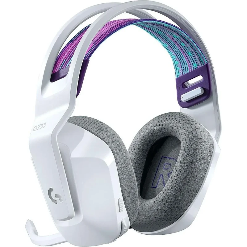 Logitech G733 - Gaming headset, Wireless, Microphone, 20Hz-20kHz, White / Gray Color - Featured Image