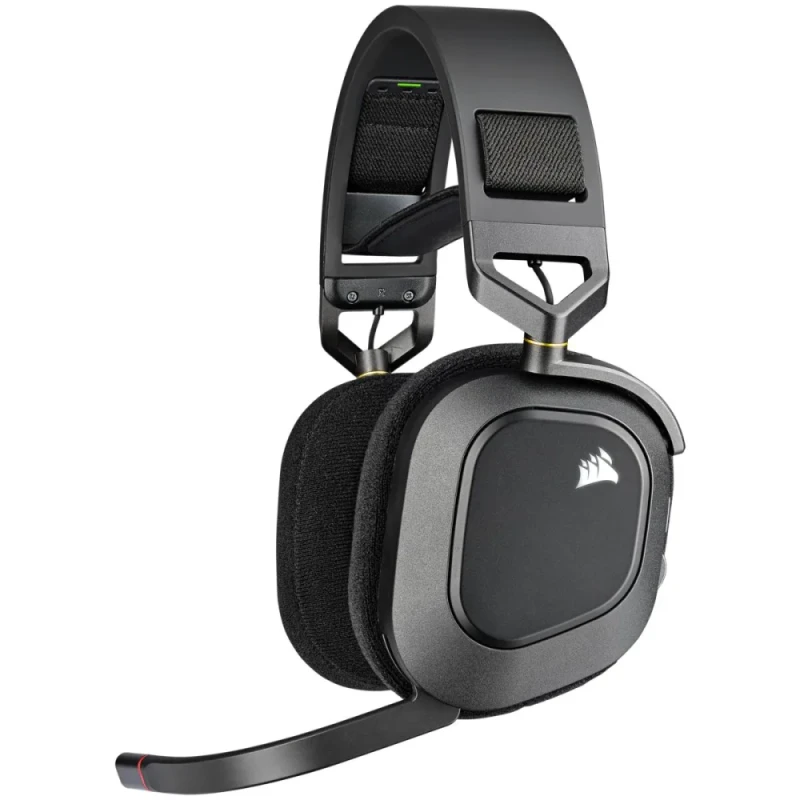 Corsair HS80 RGB - Gaming headset, Wireless, Microphone, 20Hz-40kHz, Black Color - Featured Image