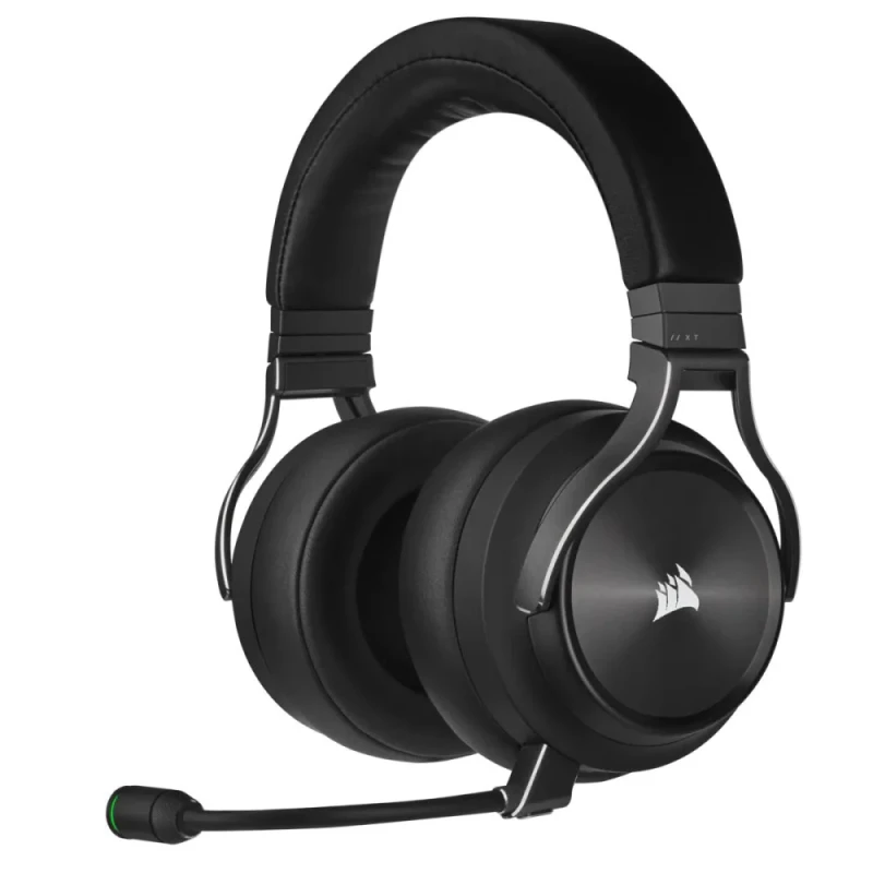 Corsair VIRTUOSO RGB Wireless XT - Gaming headset, Wireless, Microphone, 20Hz-40kHz, Black / Silver Color - Featured Image