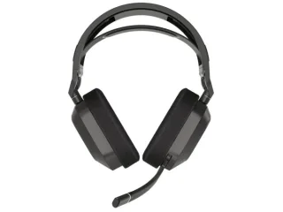 Corsair HS80 MAX WIRELESS - Gaming headset, Wireless, Microphone, 20Hz-40kHz, Gray / Black Color
