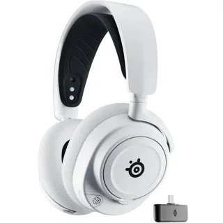 SteelSeries Arctis Nova 7 - Gaming headset, Wireless, Microphone, 20Hz-22kHz, White / Black Color