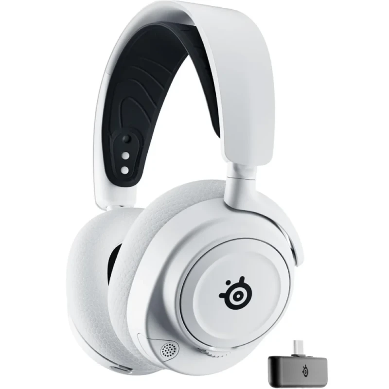 SteelSeries Arctis Nova 7 - Gaming headset, Wireless, Microphone, 20Hz-22kHz, White / Black Color - Featured Image