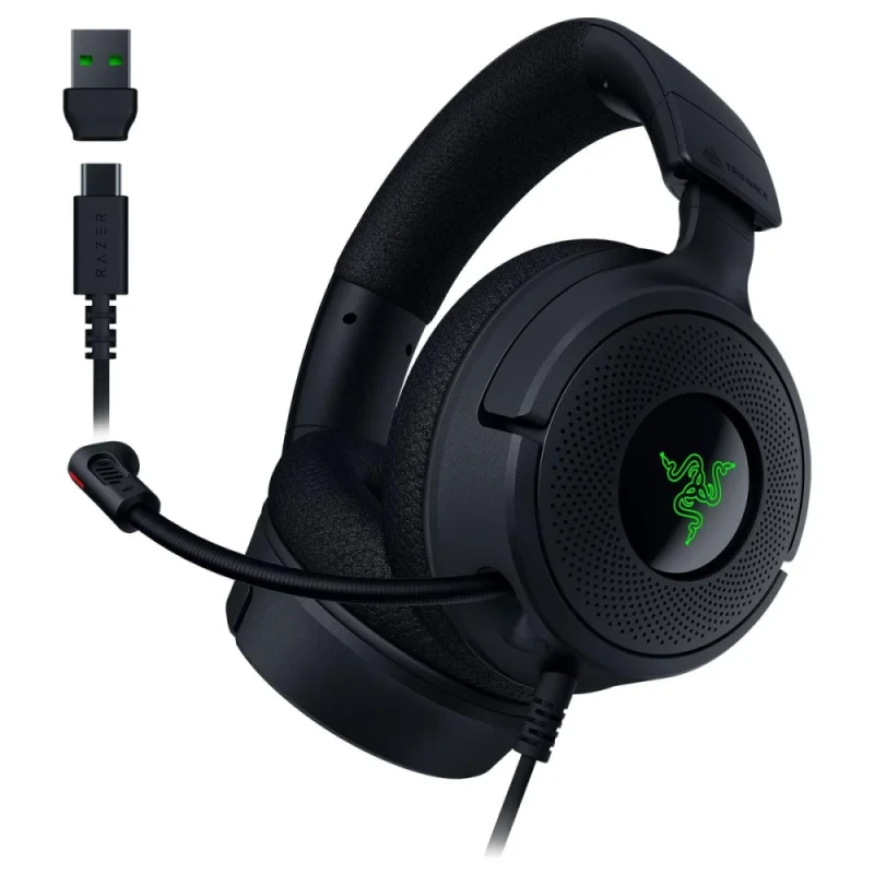 Razer Kraken V4 X - Gaming headset, Microphone, 20Hz-20kHz, Black Color - Featured Image
