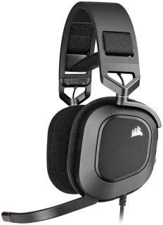 Corsair HS80 RGB - Gaming headset, Microphone, 20Hz-40kHz, Black Color