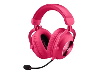 Logitech PRO X 2 LIGHTSPEED - Gaming headset, Wireless, Microphone, 20Hz-20kHz, Pink Color