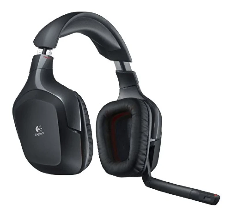 Logitech G930 - Gaming headset, Wireless, Microphone, 20Hz-20kHz, Black / Red Color - Featured Image