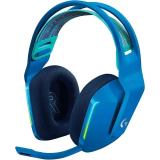 Logitech G733 - Gaming headset, Wireless, Microphone, 20Hz-20kHz, Blue Color