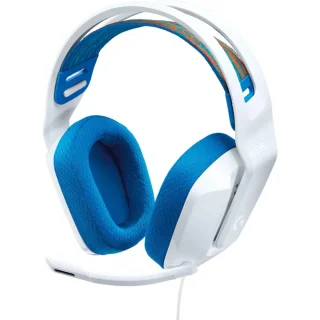 Logitech G335 - Gaming headset, Microphone, 20Hz-20kHz, White / Blue Color
