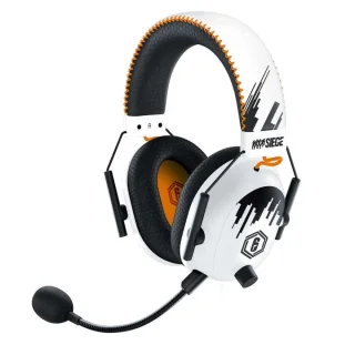 Razer BlackShark V2 Pro - Six Siege Special Edition - Gaming headset, Wireless, Microphone, 12Hz-28kHz, White / Black Color