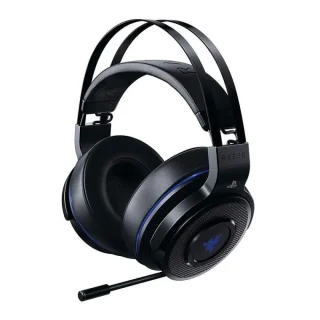 Razer Thresher For PS4 - Gaming headset, Wireless, Microphone, 12Hz-28kHz, Blue / Black Color