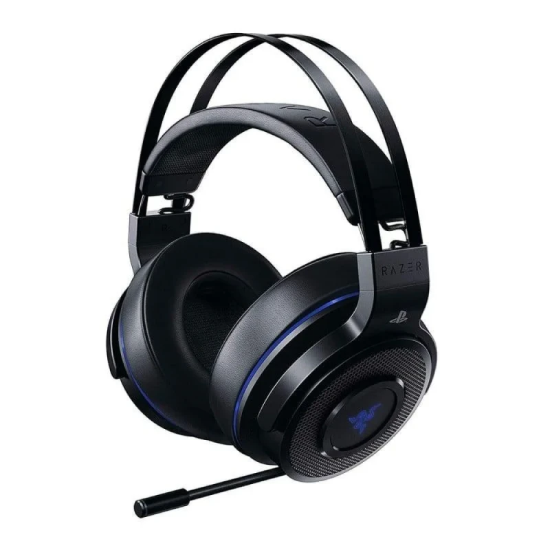 Razer Thresher For PS4 - Gaming headset, Wireless, Microphone, 12Hz-28kHz, Blue / Black Color - Featured Image