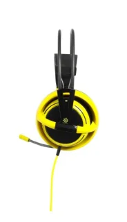 SteelSeries Siberia V2 - Gaming headset, Microphone, 18Hz-28kHz, Black / Yellow Color