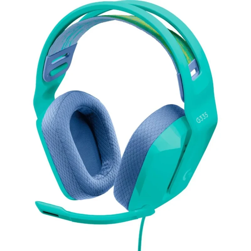 Logitech G335 - Gaming headset, Microphone, 20Hz-20kHz, Green / Purple Color - Featured Image