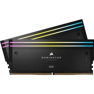 Corsair Dominator Titanium 64 GB - 2 x 32GB, DDR5 288-pin DIMM, 6600MT/s, CL32, Black color