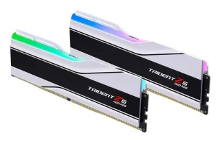 G.Skill Trident Z5 Neo RGB 32 GB - 2 x 16GB, DDR5 288-pin DIMM, 6000MT/s, CL28, Silver / Black color