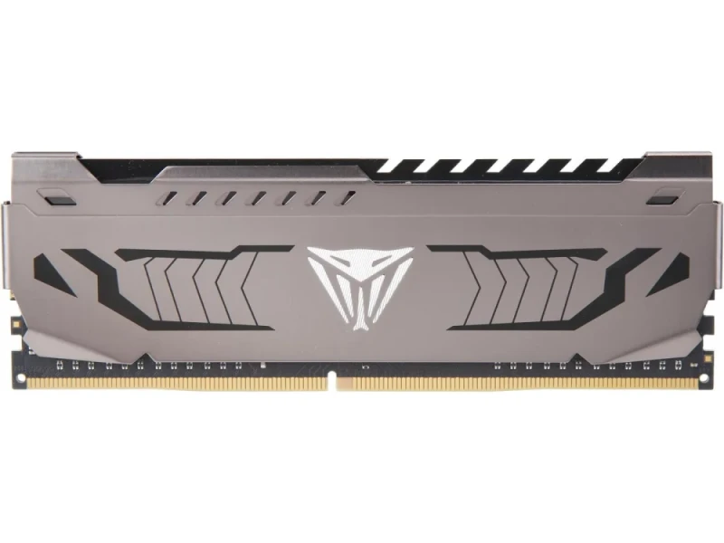 Patriot Viper Steel 8 GB - 1 x 8GB, DDR4 288-pin DIMM, 3200MT/s, CL16, Silver / Black color - Featured Image