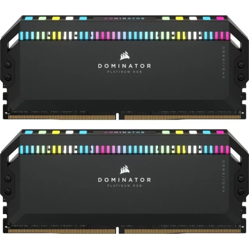 Corsair Dominator Platinum RGB 64 GB - 2 x 32GB, DDR5 288-pin DIMM, 6600MT/s, CL32, Black color - Featured Image