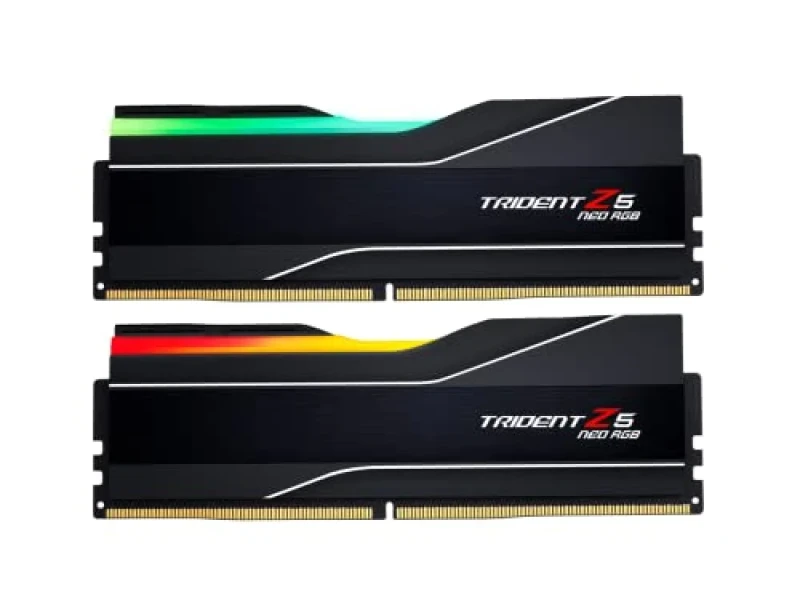 G.Skill Trident Z5 Neo RGB 48 GB - 2 x 24GB, DDR5 288-pin DIMM, 6000MT/s, CL40, Black color - Featured Image