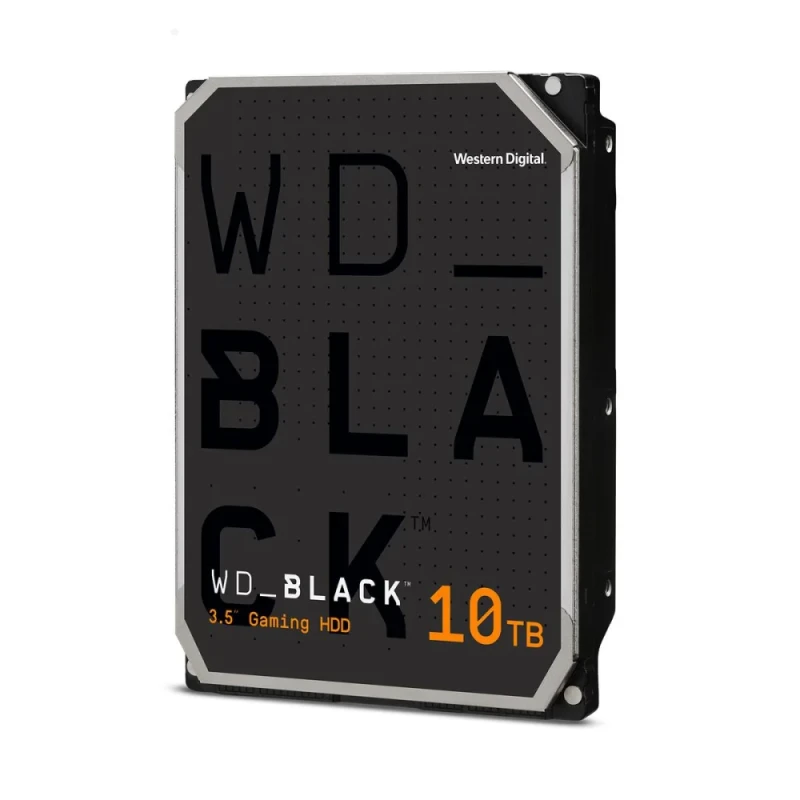 Western Digital WD_BLACK - 10 TB 7200 RPM, SATA 6.0 Gb/s, 3.5", 512 MB Cache memory - Featured Image