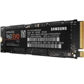 Samsung 960 Evo - 1 TB SSD, M.2 PCIe 3.0 X4, M.2-2280, 1024 MB Cache memory