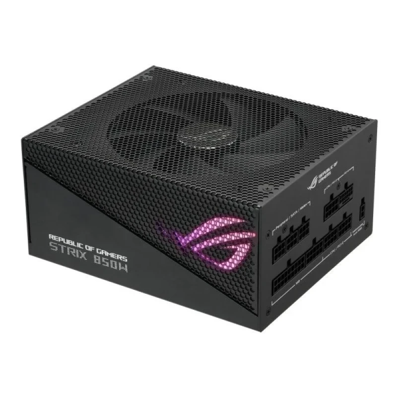 Asus ROG Strix Aura Edition - 850 W ATX Power Supply, 80+ Gold, Fully Modular, Black Color - Featured Image