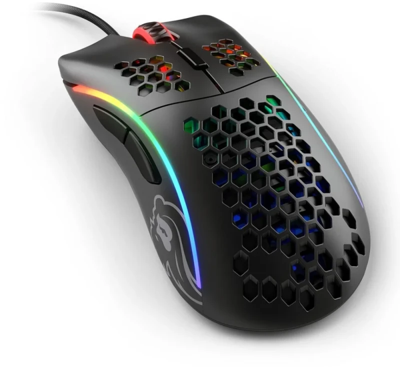 Glorious MODEL D - Wired Optical Mouse, 12000 DPI, Black color - Featured Image