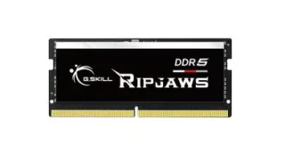 G.Skill Ripjaws 16 GB - 1 x 16GB, DDR5 262-pin SODIMM, 5600MT/s, CL40, Black color