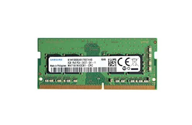 Samsung M471A1K43BB1-CRC 8 GB - 1 x 8GB, DDR4 260-pin SODIMM, 2400MT/s, CL17, Green color - Featured Image