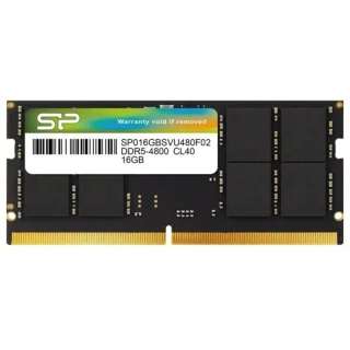 Silicon Power SP016GBSVU480F02 16 GB - 1 x 16GB, DDR5 262-pin SODIMM, 4800MT/s, CL40