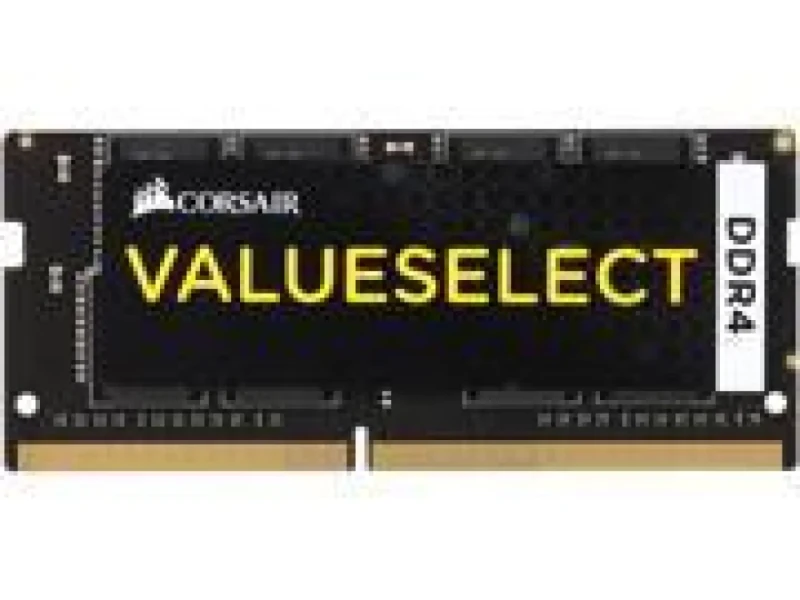 Corsair ValueSelect 8 GB - 1 x 8GB, DDR4 260-pin SODIMM, 2133MT/s, CL15, Black / Yellow color - Featured Image
