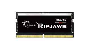 G.Skill Ripjaws 16 GB - 1 x 16GB, DDR5 262-pin SODIMM, 4800MT/s, CL34, Black color