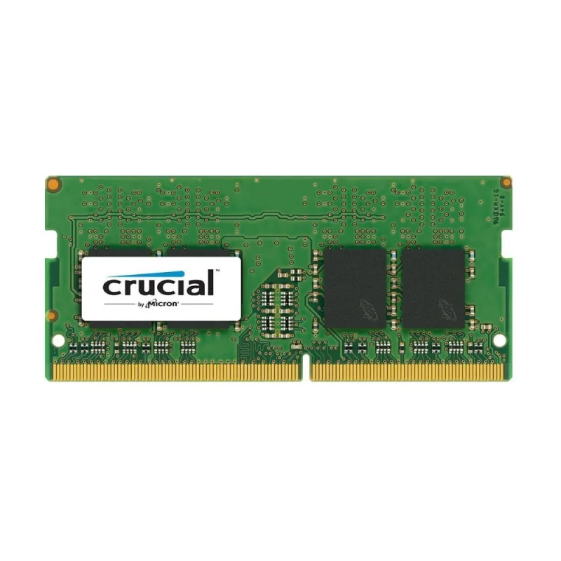 Crucial CT16G4SFD824A 16 GB - 1 x 16GB, DDR4 260-pin SODIMM, 2400MT/s, CL17, Black / Green color - Featured Image