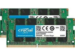 Crucial CT2K32G4SFD8266 64 GB - 2 x 32GB, DDR4 260-pin SODIMM, 2666MT/s, CL19, Green / Black color