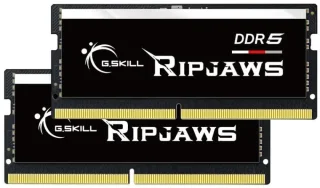 G.Skill Ripjaws 64 GB - 2 x 32GB, DDR5 262-pin SODIMM, 4800MT/s, CL40, Black color