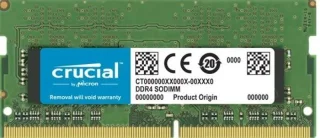 Crucial CT32G4SFD8266 32 GB - 1 x 32GB, DDR4 260-pin SODIMM, 2666MT/s, CL19, Green / Black color