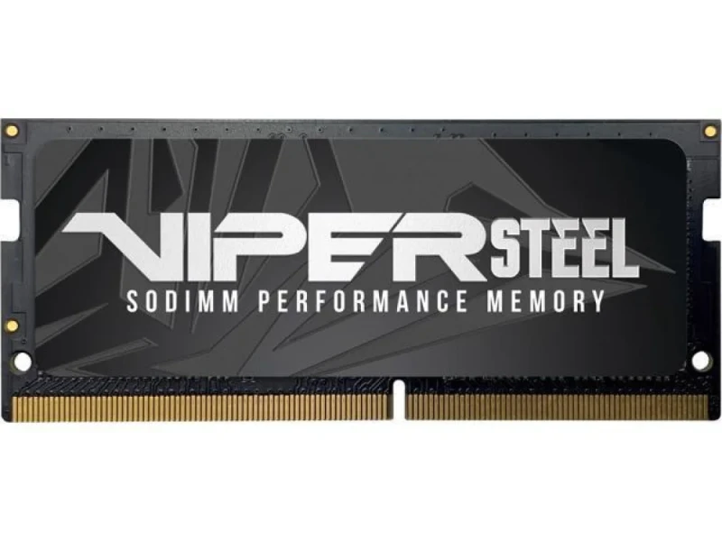 Patriot Viper Steel 16 GB - 1 x 16GB, DDR4 260-pin SODIMM, 2666MT/s, CL18, Silver / Black color - Featured Image