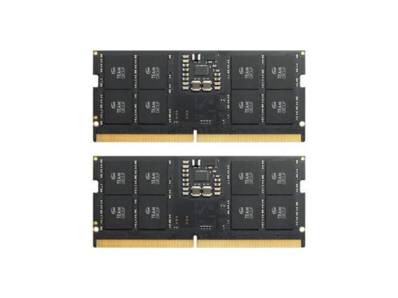 TEAMGROUP Elite 32 GB - 2 x 16GB, DDR5 262-pin SODIMM, 4800MT/s, CL40, Black color - Featured Image