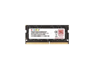 V-Color TN416G32D822 16 GB - 1 x 16GB, DDR4 260-pin SODIMM, 3200MT/s, CL22, Black color