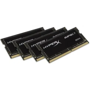 Kingston Impact 32 GB - 4 x 8GB, DDR4 260-pin SODIMM, 2400MT/s, CL15, Black color